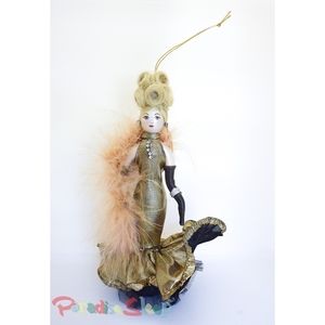 * BOMBAY * Elegant Woman - Fashion - Showgirl - Singer - Model - Ornament (RARE)